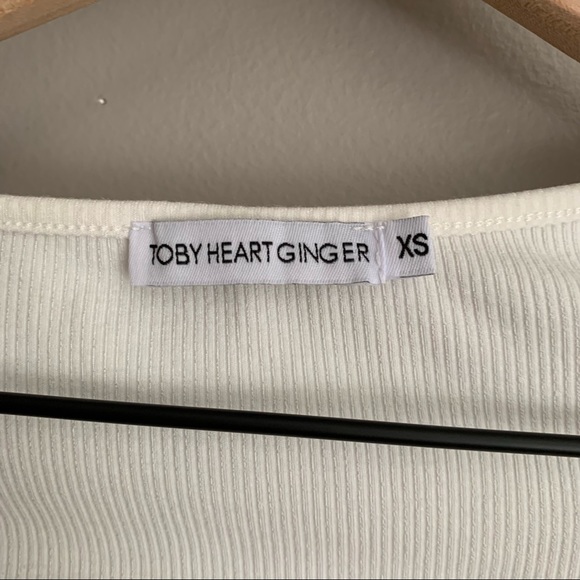 Toby Heart Ginger Ruched Tee - Picture 7 of 8